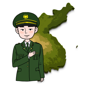 직업군인의 이해를 돕기위한 일러스트