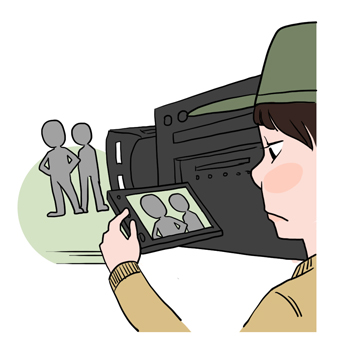 촬영기사의 이해를 돕기위한 일러스트
