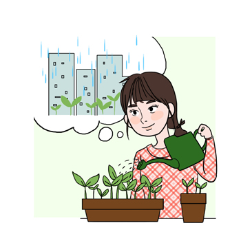 도시재생전문가의 설명을 돕기 위한 일러스트