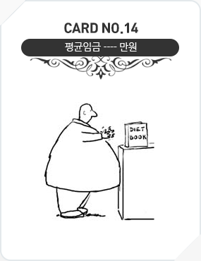 Card No.14 평균임금 --만원