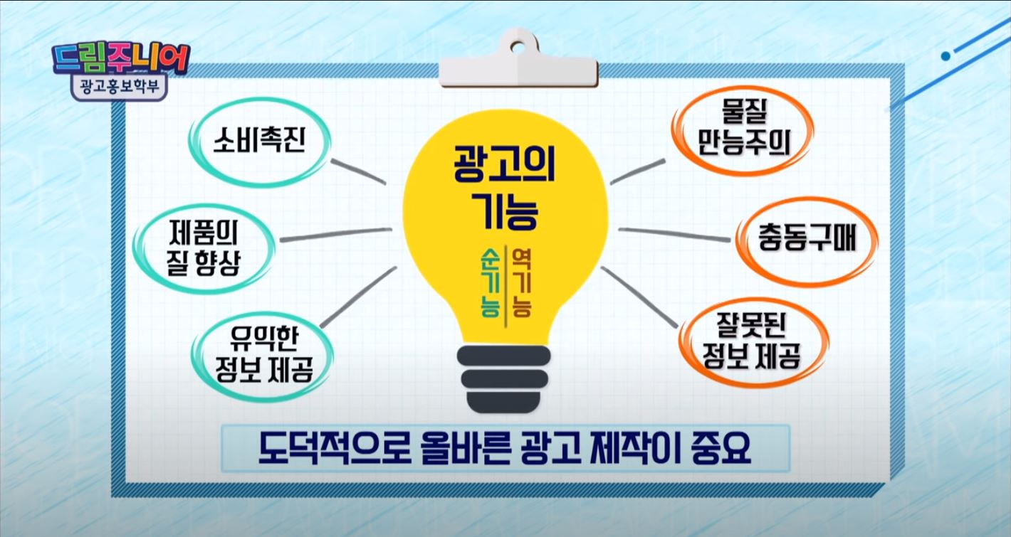 [교육부] 시즌5 진로탐사대 드림주니어 84회 '광고홍보학과' 수업